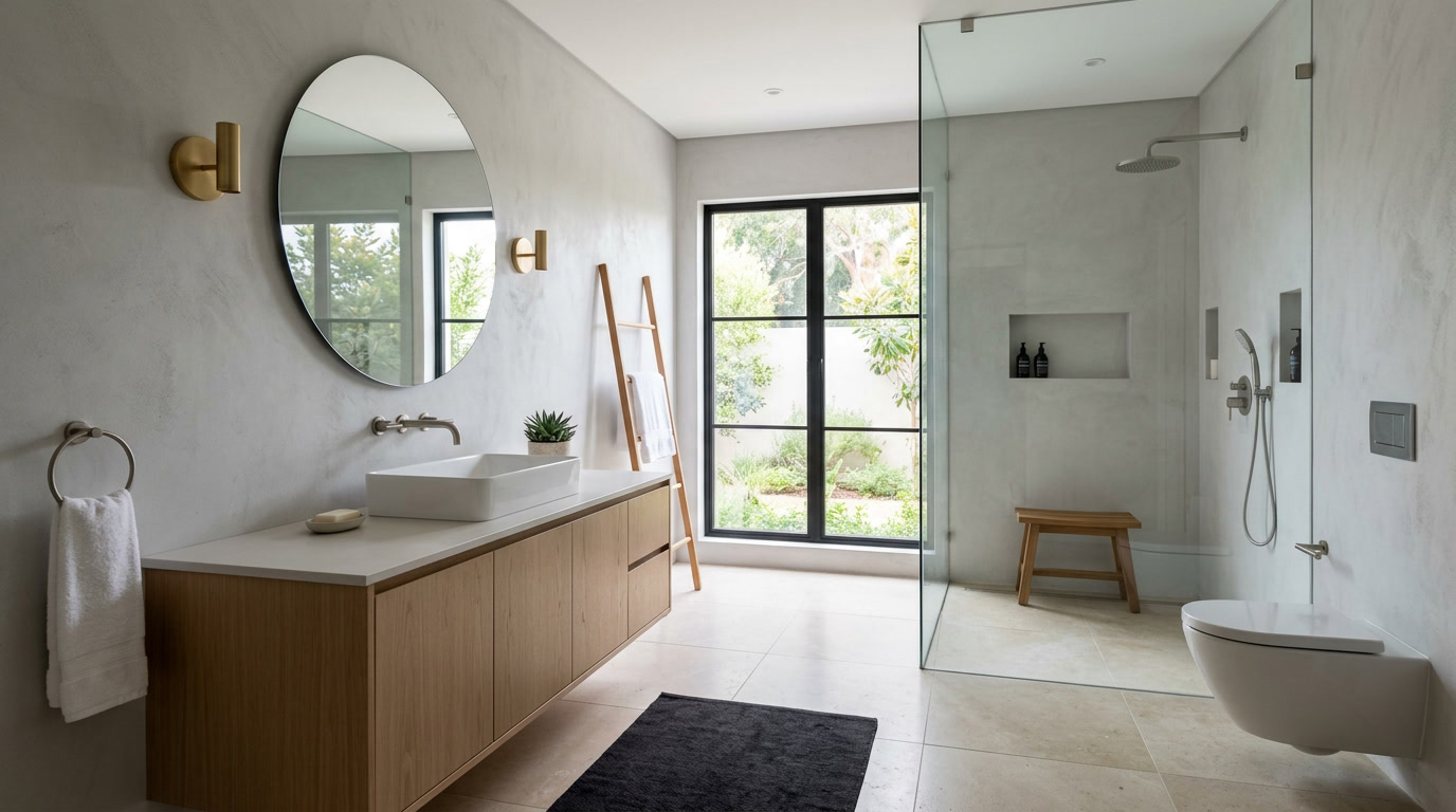 A Shower-First Bathroom Renovation With RenDec