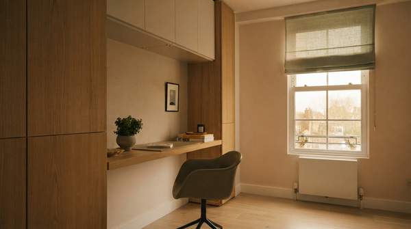 Editorial illustration for Five Essential Categories for a Minimalist, Ergonomic Home Office—and How to Choose Each One
