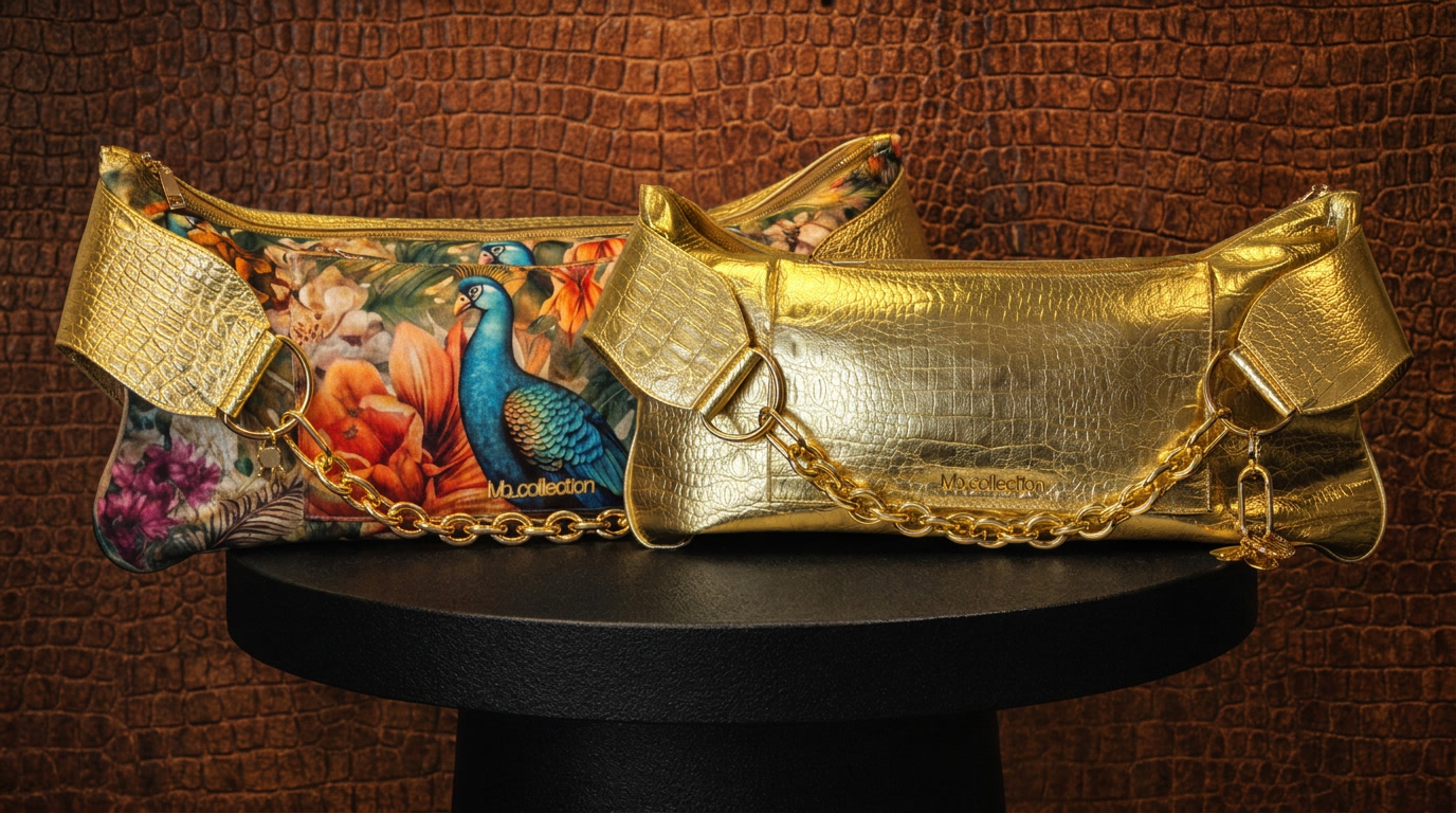 LVB Collection’s Elan Classique: Where Heritage Prints Meet Bold Gold Hardware