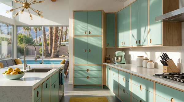 Mid-Century Modern Cabinets for Architect-Designed Homes: What Changes?