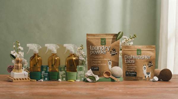 Editorial illustration for Two Bottles, Not Ten: The Non-Toxic Cleaning Kit That Actually Covers Your Whole House
