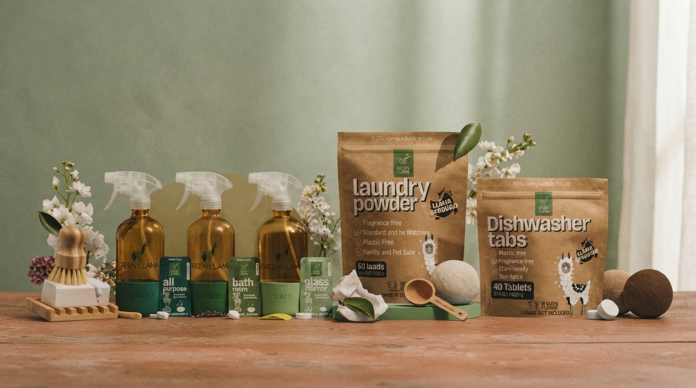 Editorial illustration for Two Bottles, Not Ten: The Non-Toxic Cleaning Kit That Actually Covers Your Whole House